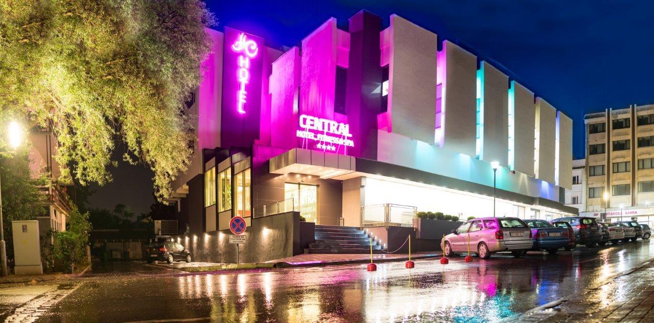 Central Hotel, Fitness And Spa Vinica Buitenkant foto
